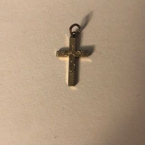 Gold filled cross pendant